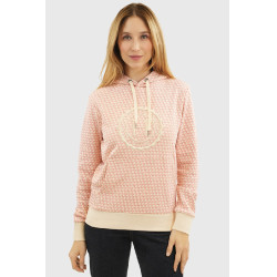 Sweater Harcour Sama dames Pamplemousse jump shell Roze