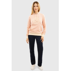 Sweater Harcour Sama dames Pamplemousse jump shell Roze