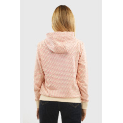 Sweater Harcour Sama dames Pamplemousse jump shell Roze
