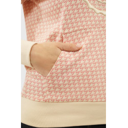 Sweater Harcour Sama dames Pamplemousse jump shell Roze