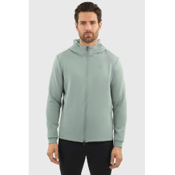 Sweat Zippé Harcour Bryss Colibri Vert