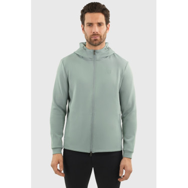 Sweat Zippé Harcour Bryss Colibri Vert