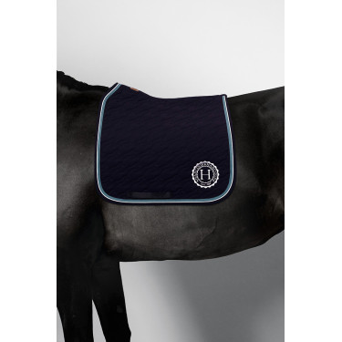 Tapis de selle Harcour Belle Marine Bleu marine