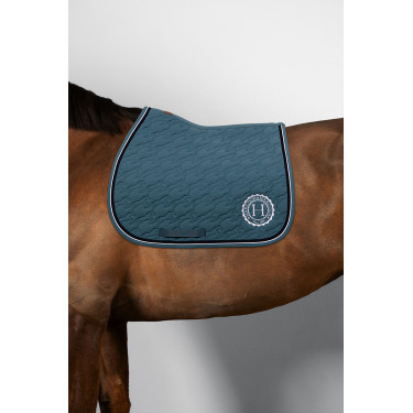 Harcour Belle zadeldekje Pauw Blauw