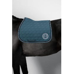Tapis de selle Harcour Belle Paon Bleu