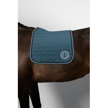 Tapis de selle Harcour Belle Paon Bleu