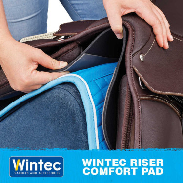 Zadelonderlegger Wintec Comfort Pad Jumping Zwart