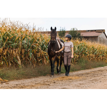 Pantalon Equithème Originals Jessie Taupe Marron