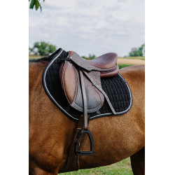 Tapis de selle Equithème Eclat Noir Tapis de selle Equithème Eclat Noir