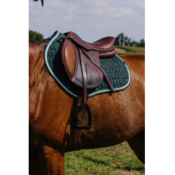 Tapis de selle Equithème Eclat Vert Tapis de selle Equithème Eclat Vert