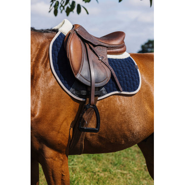 Zadeldoek Equithème Dinard Marine Marineblauw Zadeldoek Equithème Dinard Marine Marineblauw