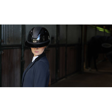 Galon amovible pour casque Lami-Cell Glitter Noir