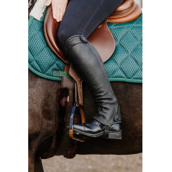 Mini-chaps Equithème Select Noir Mini-chaps Equithème Select Noir