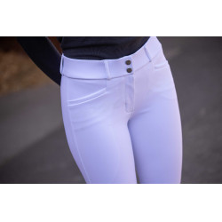 Pantalon d'équitation Pénélope Majestic Blanc