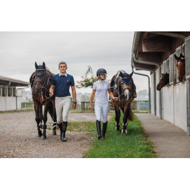 Polo Equithème Riyadh Blanc