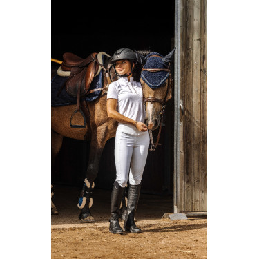 Polo Equithème Riyadh Blanc