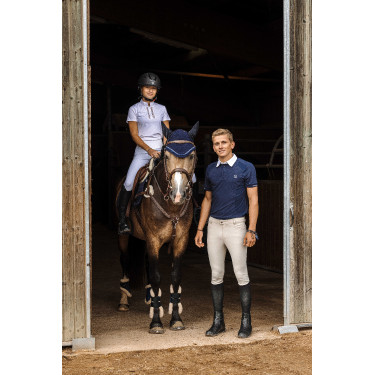 Polo Equithème Riyadh Blanc