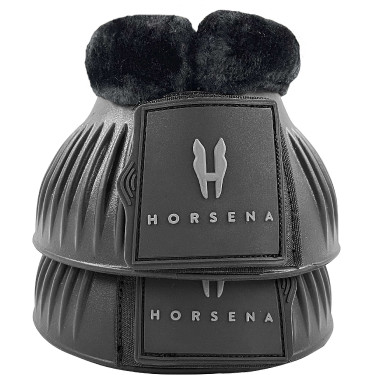 Cloches en mouton synthétique Horsena Noir
