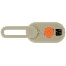 Etrille avec manche Hippotonic Vapeur Taupe Marron