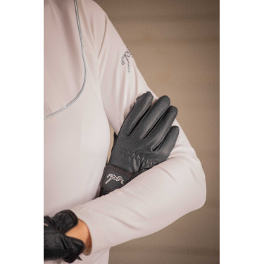 Handschoenen Eden by Pénélope Lyoni Marine Marineblauw