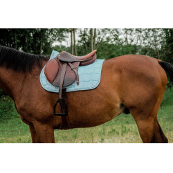 Tapis de selle Riding World Sunshine Bleu ciel Tapis de selle Riding World Sunshine Bleu ciel