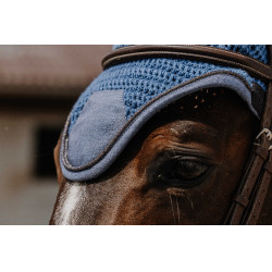 Bonnet chasse mouche Equithème Chic Bleu