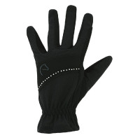 Equithème Strass Handschoenen Zwart