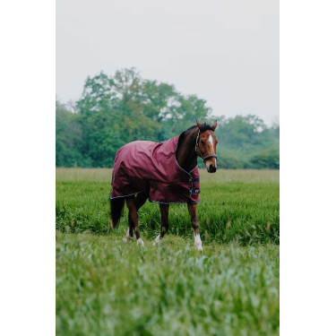 Couverture Equithème TYREX 1200D High Neck Bordeaux Couverture Equithème TYREX 1200D High Neck Bordeaux