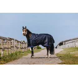 Couverture Equithème Classic 1200D High neck Marine Bleu marine Couverture Equithème Classic 1200D High neck Marine Bleu marine