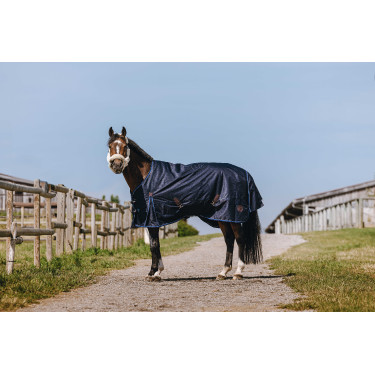 Couverture Equithème Classic 1200D High neck Marine Bleu marine Couverture Equithème Classic 1200D High neck Marine Bleu marine