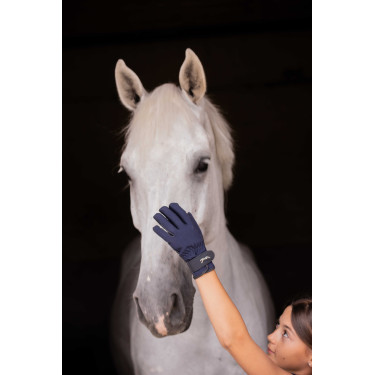 Handschoenen Eden by Pénélope Winter Marine Marineblauw