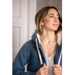 Sweater Pénélope Tressy Denim Blauw Sweater Pénélope Tressy Denim Blauw