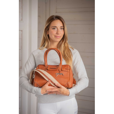 Sac à main Pénélope Maëlys PM Cognac Marron