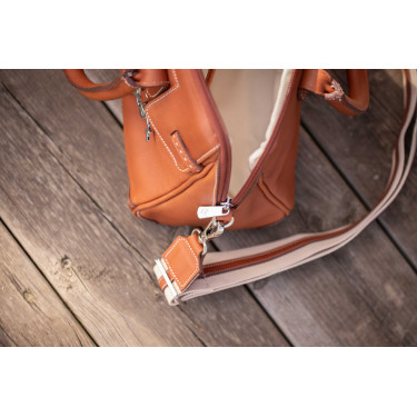 Sac à main Pénélope Maëlys PM Cognac Marron