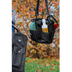 Poetsset met meerdere vakken Riding World Zwart