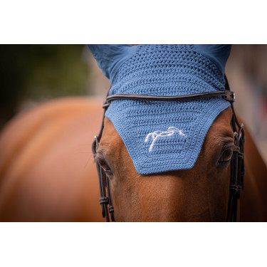 Paardendeken Pénélope Katoen Lagoonblauw Paardendeken Pénélope Katoen Lagoonblauw