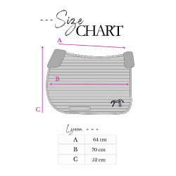 Zadeldek Pénélope Lyona Zwart