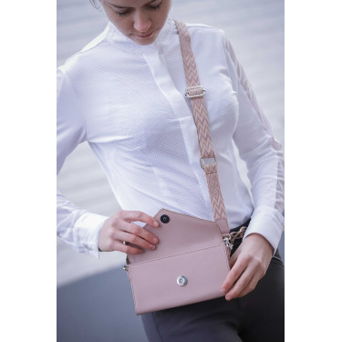 Pochette Pénélope New Phone pocket Rose poudré Pochette Pénélope New Phone pocket Rose poudré