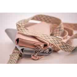 Pochette Pénélope New Phone pocket Rose poudré Pochette Pénélope New Phone pocket Rose poudré