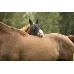 Masque anti-mouches Lami-Cell Lycra Noir Masque anti-mouches Lami-Cell Lycra Noir