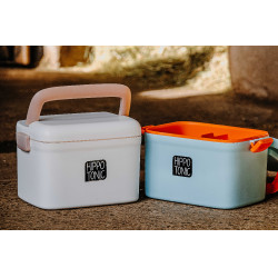 Poetskoffer Hippotonic Scooby Blauw