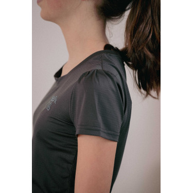 T-shirt Tecty Pénélope manches courtes Gris