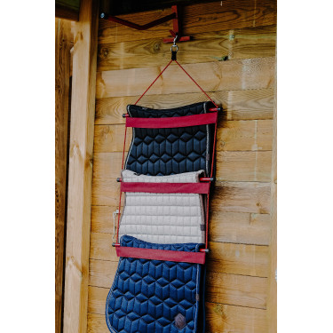 Trapvormige display voor Hippotonic deken Bordeaux