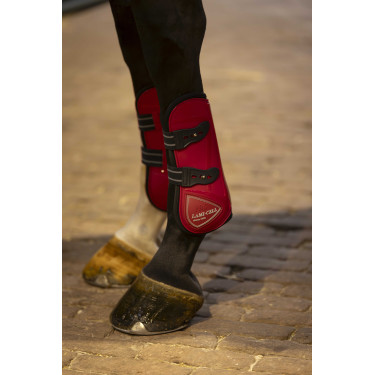 Gamaschen met kogelbeschermers Lami-Cell Elite Rood