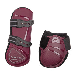 Gamaschen met kogelbeschermers Lami-Cell Elite Bordeaux