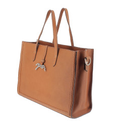Sac à main Pénélope Romane Cognac Marron Sac à main Pénélope Romane Cognac Marron