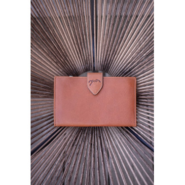 Portefeuille Pénélope Bertille Cognac Marron Portefeuille Pénélope Bertille Cognac Marron