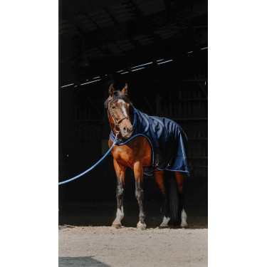 Chemise marcheur Equithème Classic 1200D Bleu marine