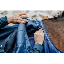 Onderdeken Equithème Classic Marineblauw Onderdeken Equithème Classic Marineblauw