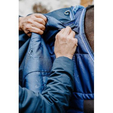 Onderdeken Equithème Classic Marineblauw Onderdeken Equithème Classic Marineblauw